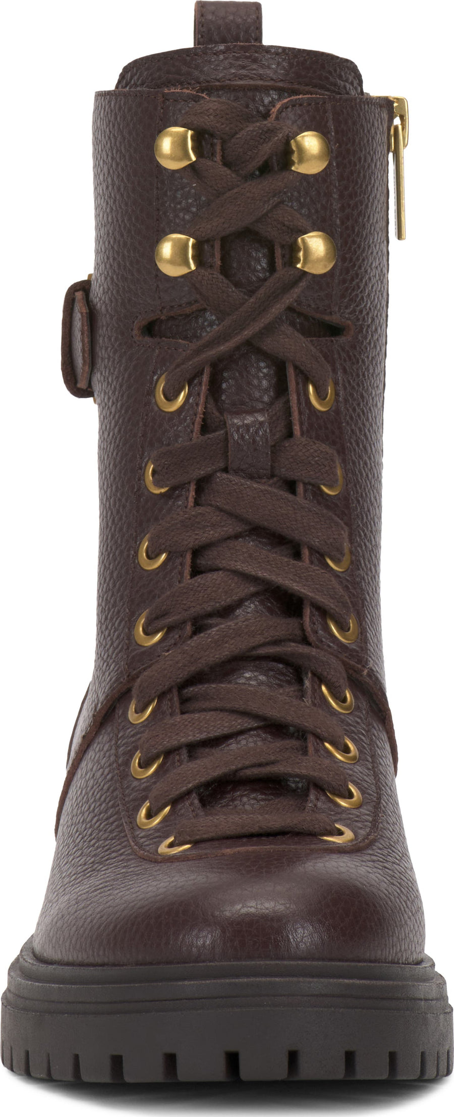 Vince Camuto Becinda Leather Combat Boot - Women's