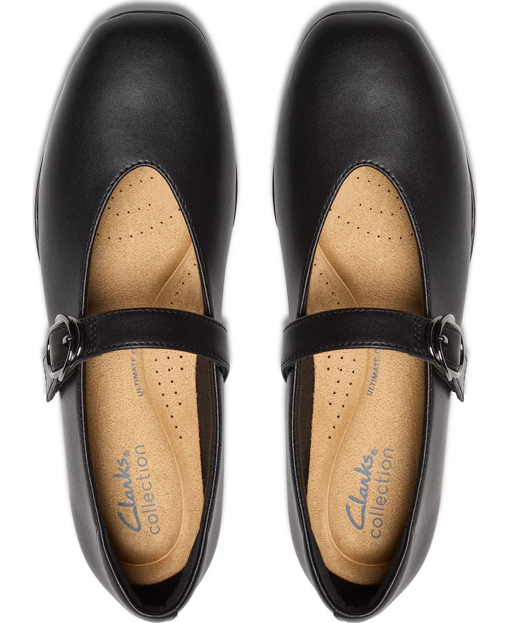 Clarks Women's Jazmynn Iris Square Toe Mary Jane Flats