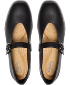 Clarks Women's Jazmynn Iris Square Toe Mary Jane Flats