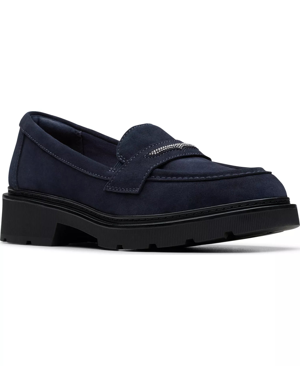 Clarks Women's Lauryl Step Round Toe Loafers