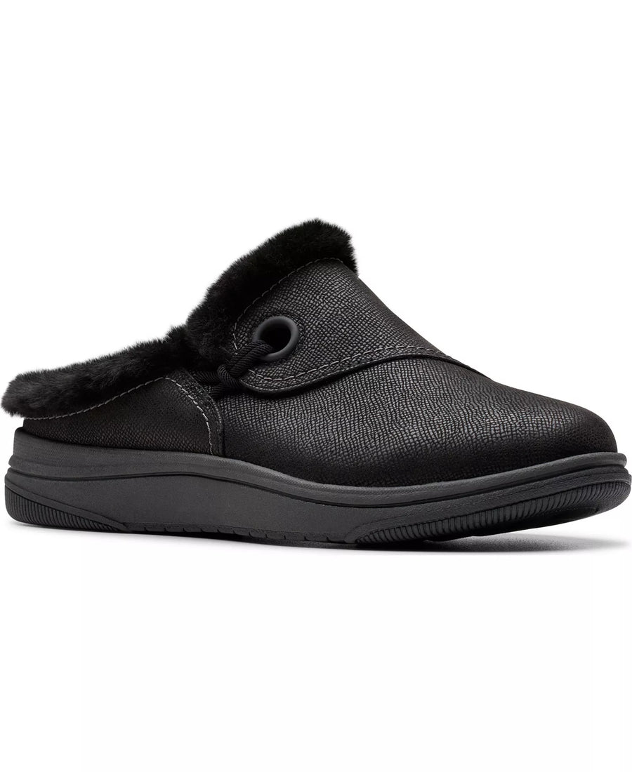 Clarks Women's Cloudsteppers Breeze Myth Round Toe Mules