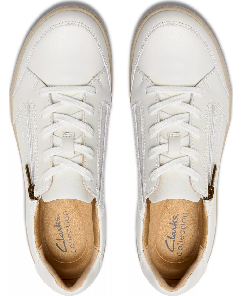 Clarks Women's Bryianne Bayla Round Toe Sneakers