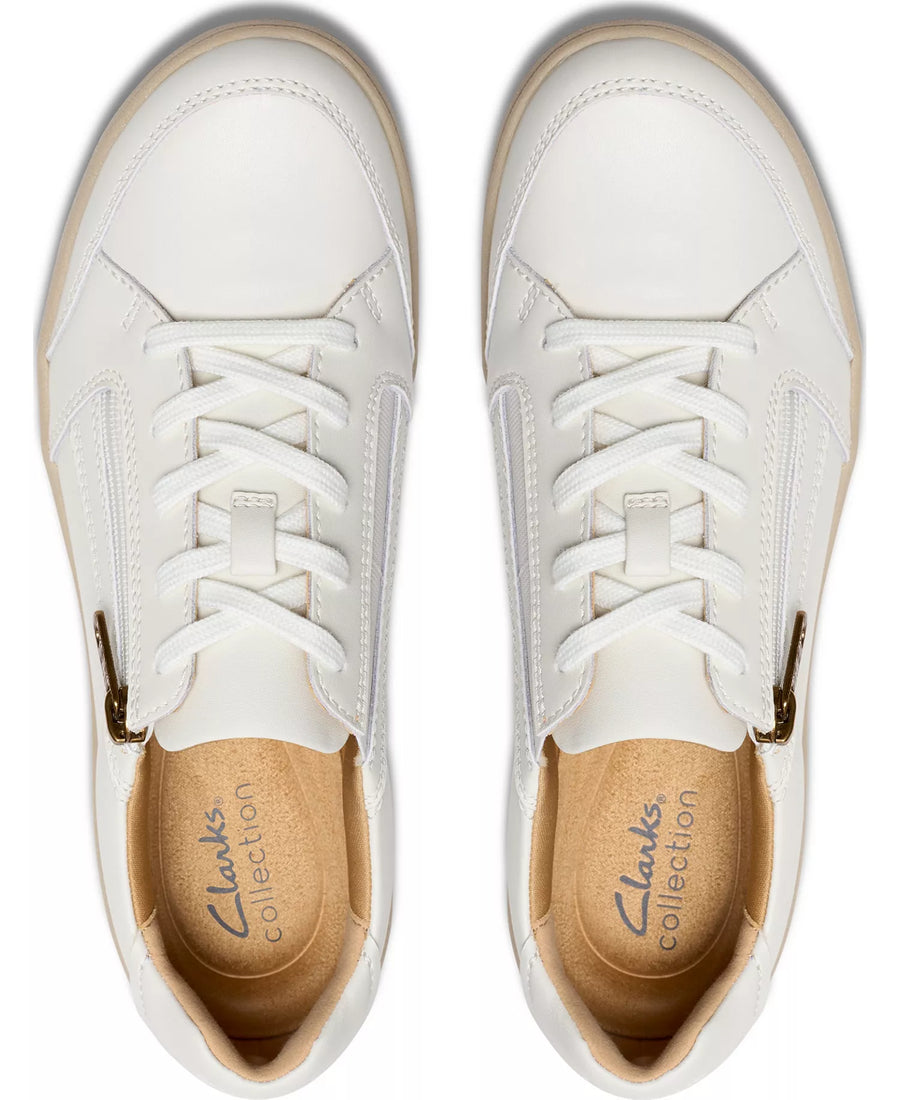 Clarks Women's Bryianne Bayla Round Toe Sneakers