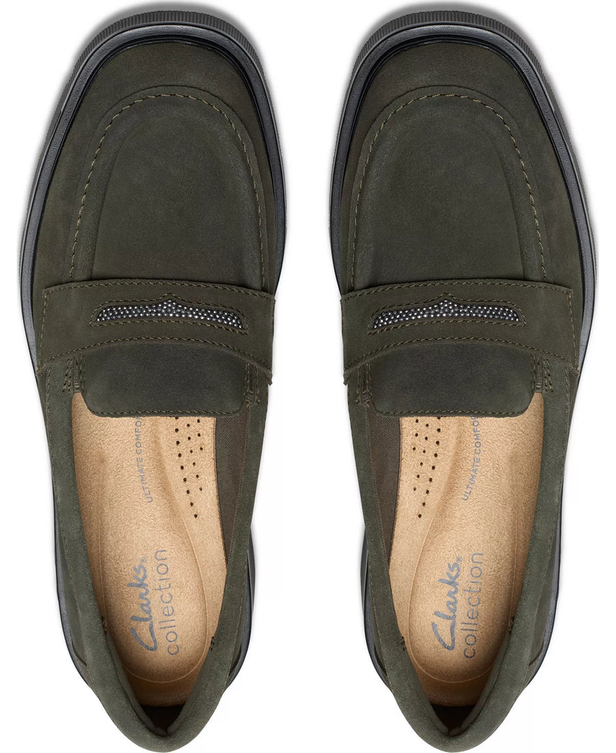 Clarks Women's Lauryl Step Round Toe Loafers
