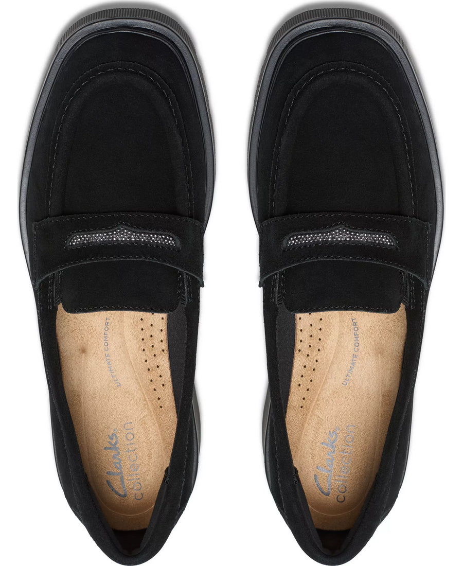 Clarks Women's Lauryl Step Round Toe Loafers