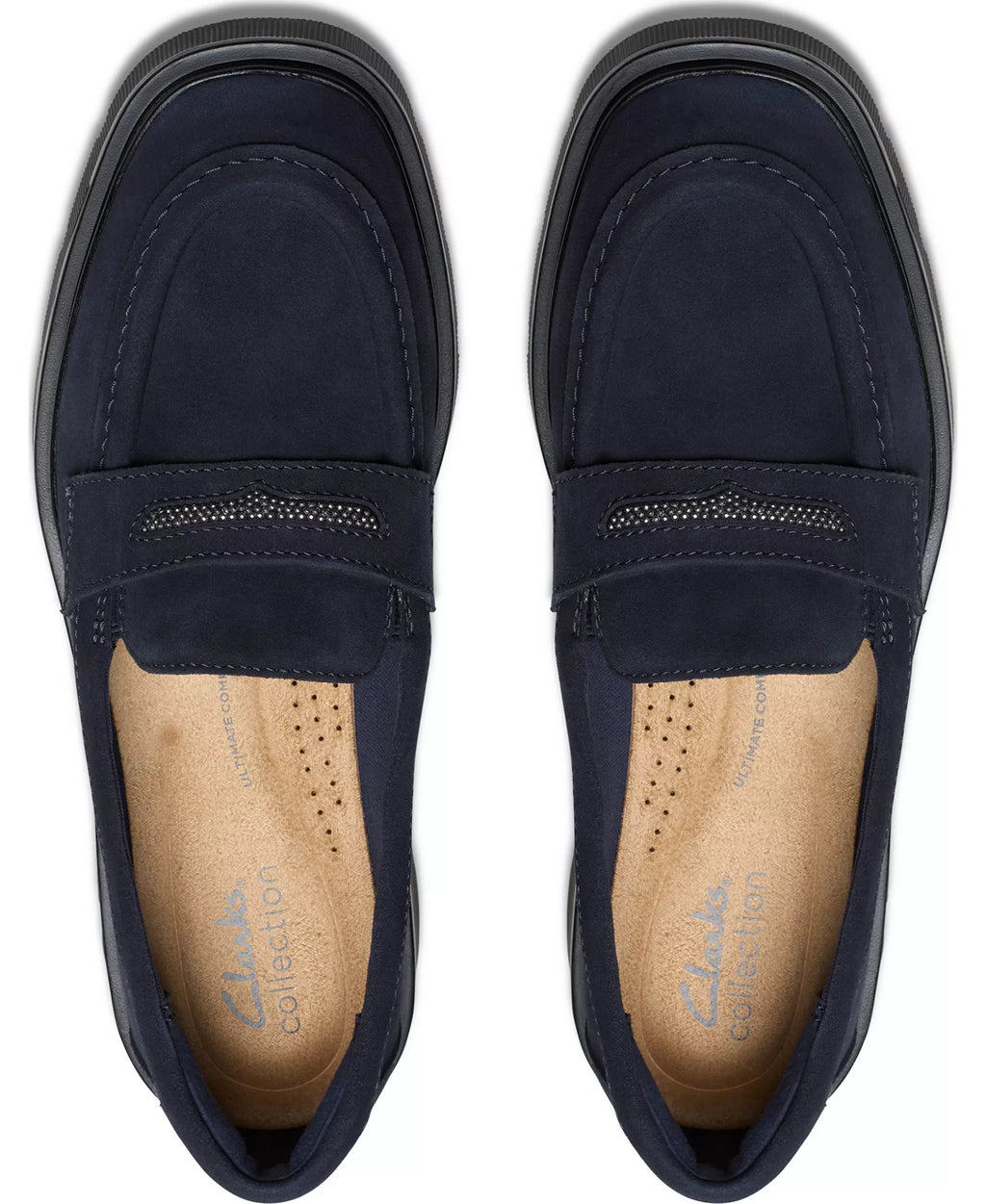 Clarks Women's Lauryl Step Round Toe Loafers