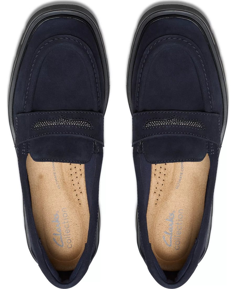 Clarks Women's Lauryl Step Round Toe Loafers