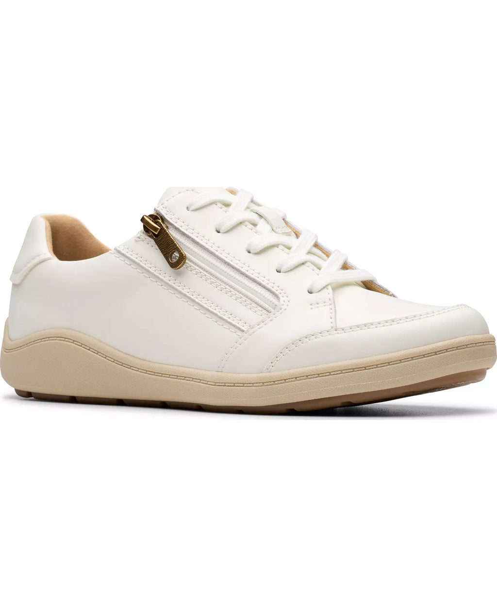 Clarks Women's Bryianne Bayla Round Toe Sneakers
