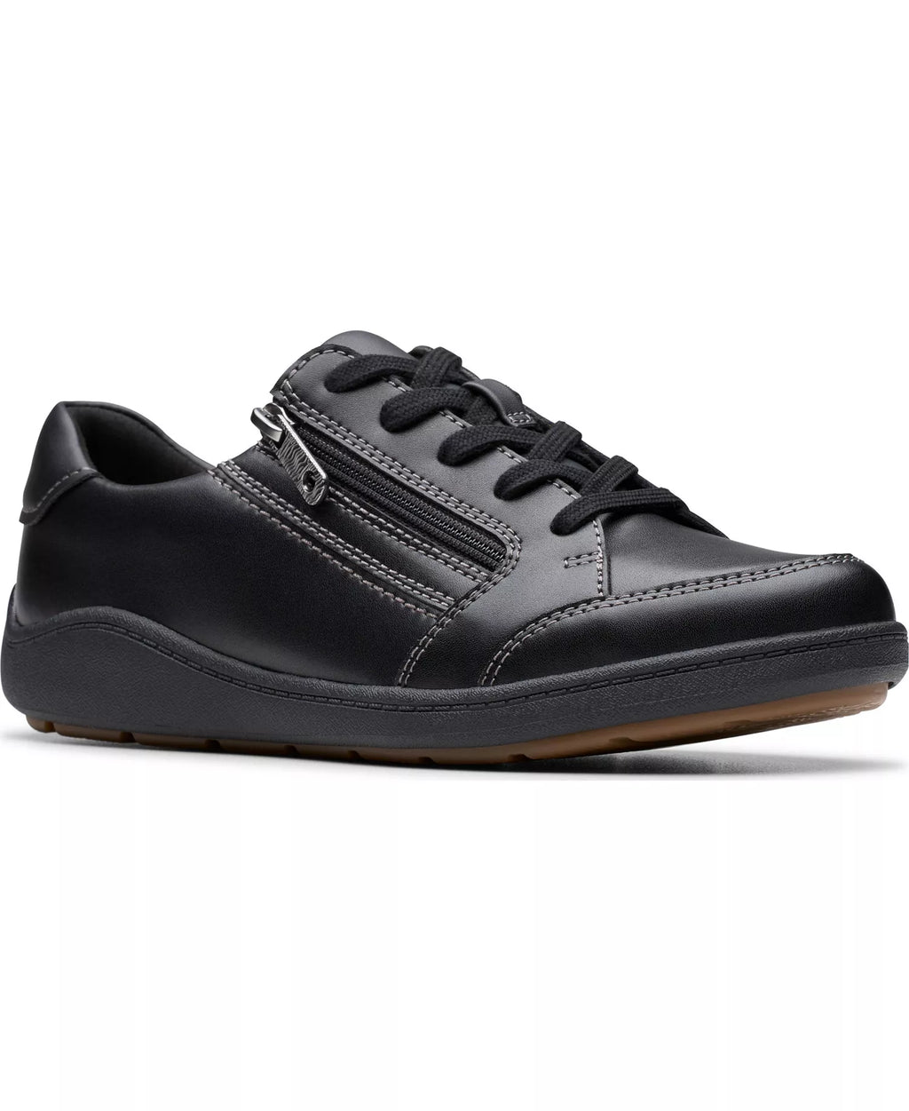 Clarks Women's Bryianne Bayla Round Toe Sneakers