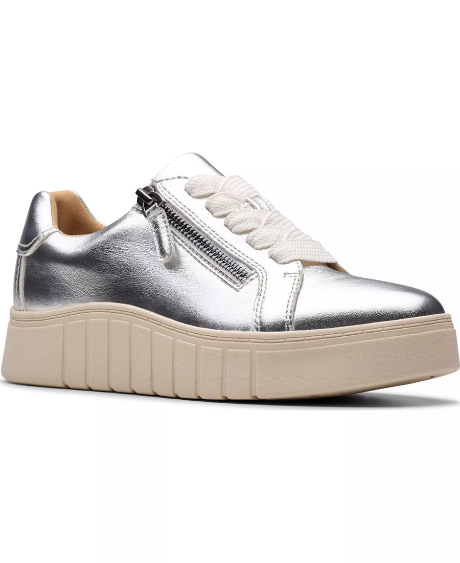 Clarks Women's Mykah Joy Round Toe Sneakers