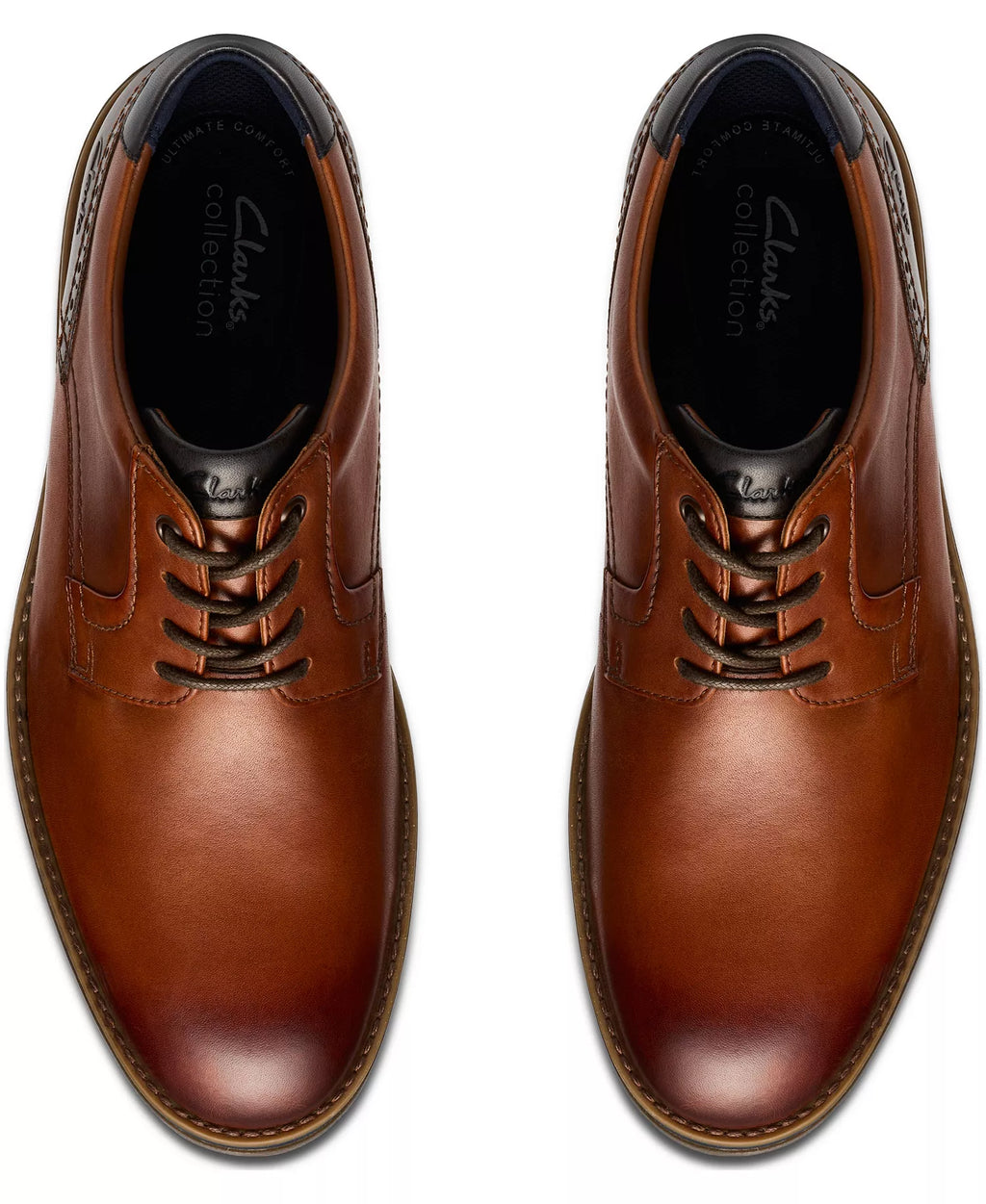 Clarks Men's Emmet Plain Toe Dress Shoe