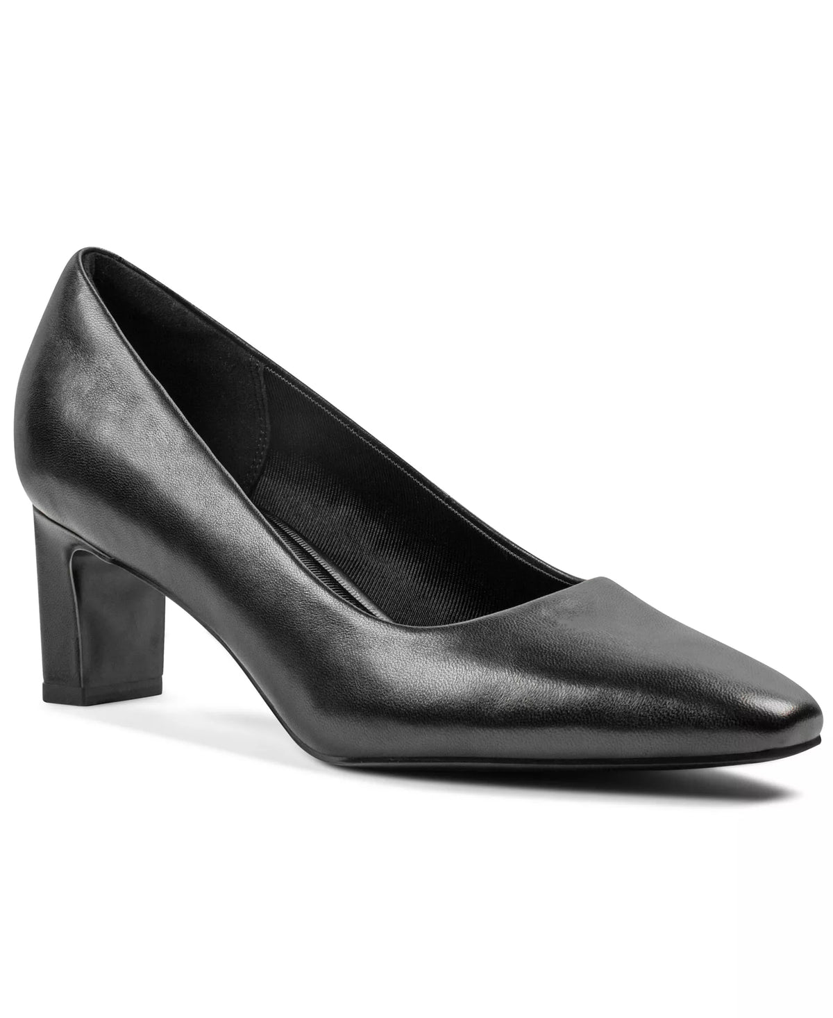 Rockport Women's Merida Total Motion Leather Block Heel Pumps