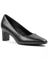 Rockport Women's Merida Total Motion Leather Block Heel Pumps
