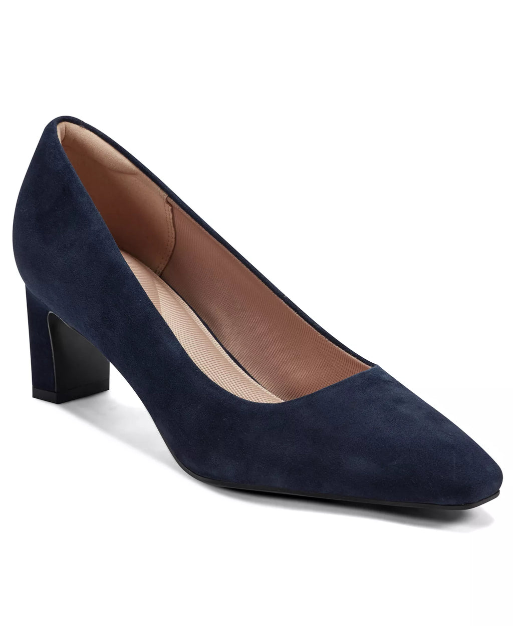 Rockport Women's Merida Total Motion Leather Block Heel Pumps