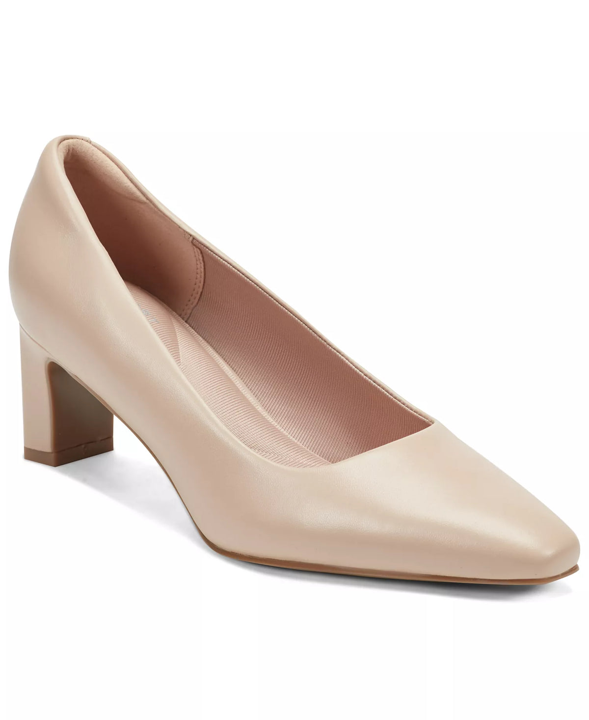 Rockport Women's Merida Total Motion Leather Block Heel Pumps
