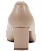 Rockport Women's Merida Total Motion Leather Block Heel Pumps