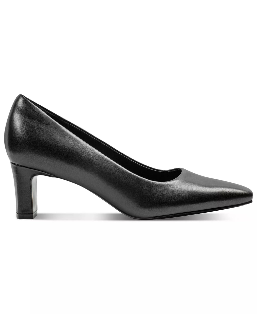 Rockport Women's Merida Total Motion Leather Block Heel Pumps
