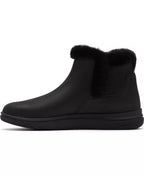 Clarks Women's Breeze Faux Fur Round Toe Booties