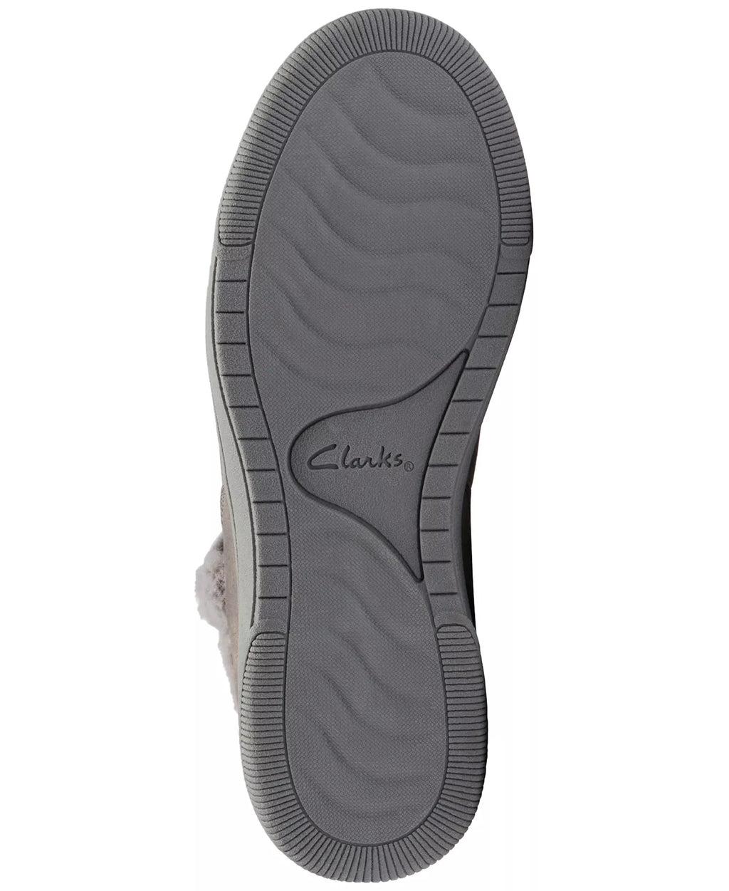 Clarks Women's Breeze Faux Fur Round Toe Booties