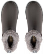 Clarks Women's Breeze Faux Fur Round Toe Booties
