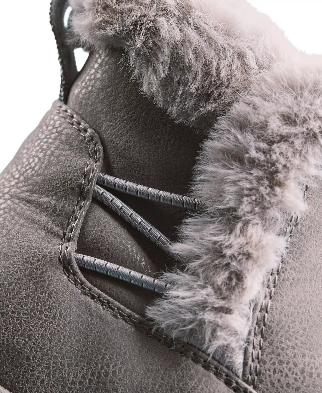Clarks Women's Breeze Faux Fur Round Toe Booties