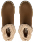 Clarks Women's Breeze Faux Fur Round Toe Booties