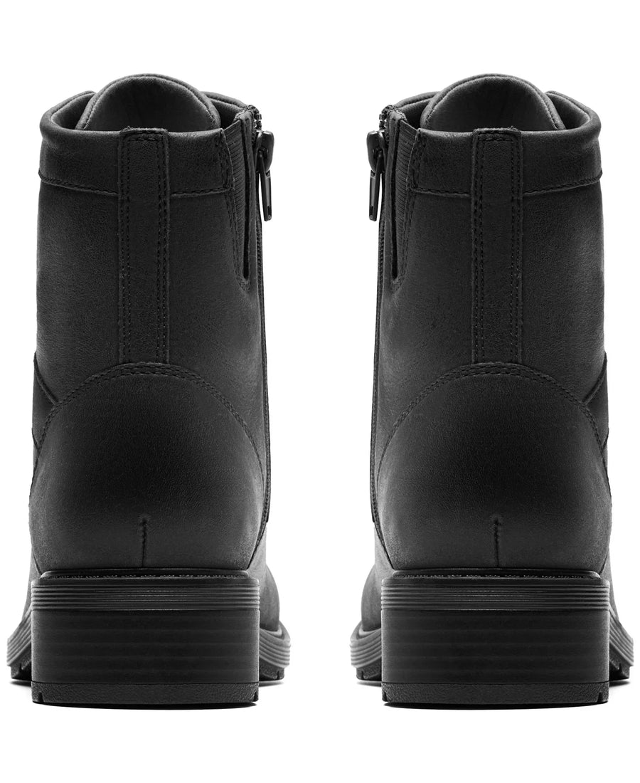Clarks Collection Women's Hearth Parker Block Heel Booties