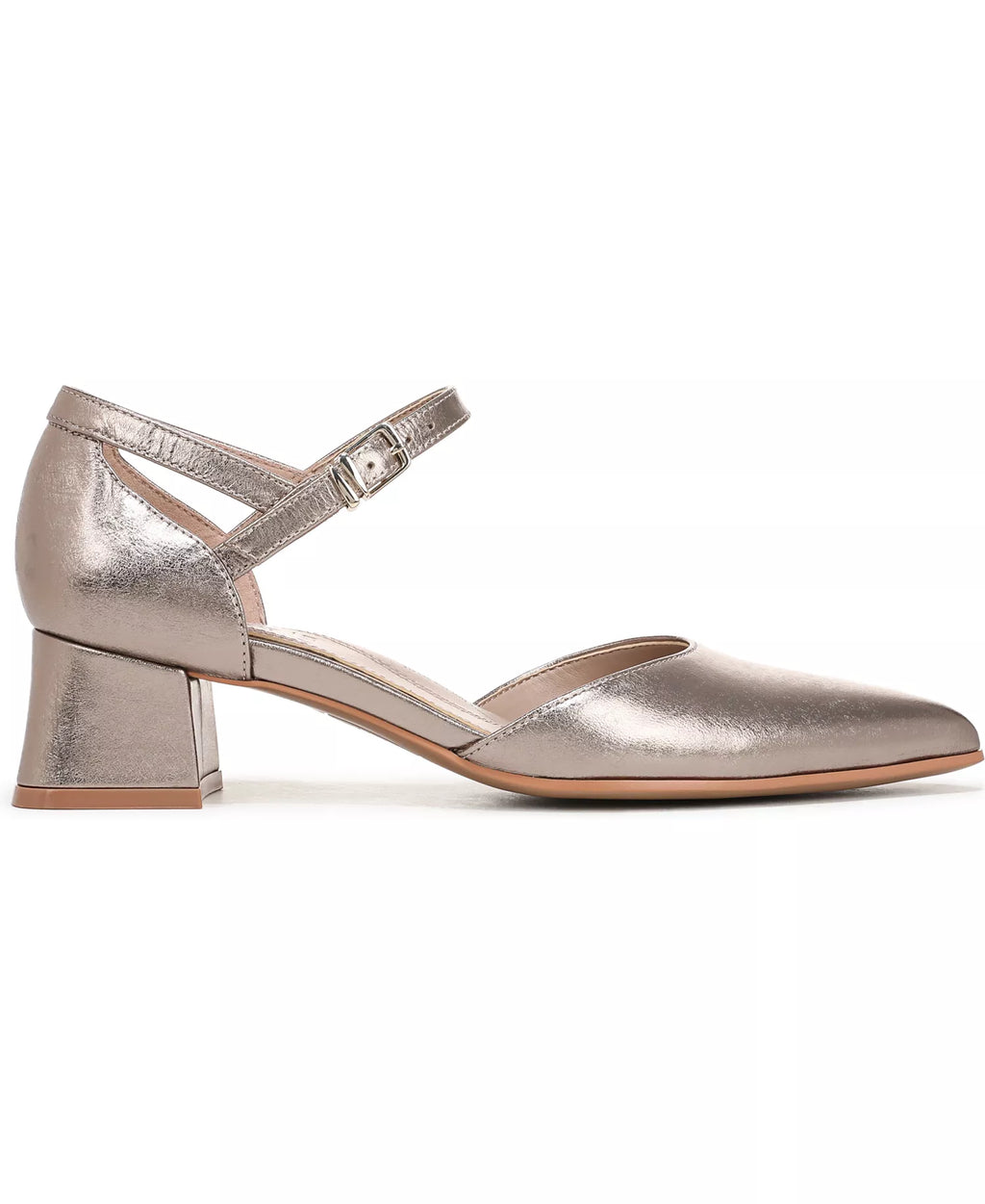 Naturalizer Women's Maddox Block Heel Ankle Strap Pumps