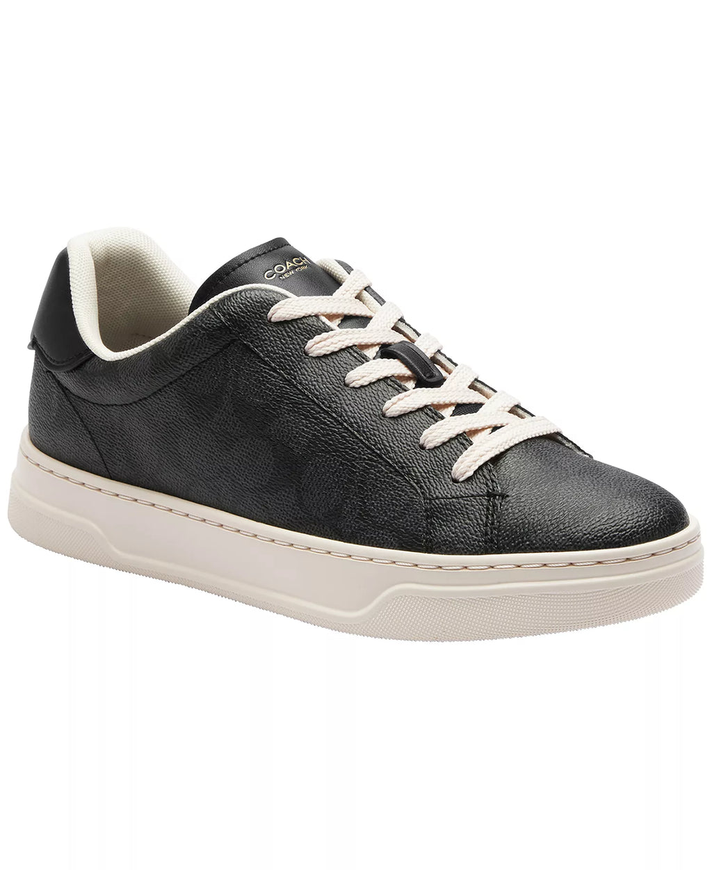 Coach Women's High Line Update Signature Canvas Lace-Up Sneakers