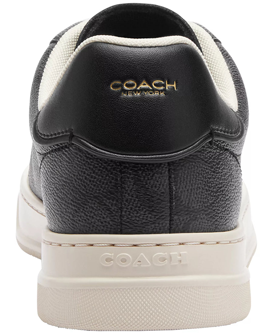 Coach Women's High Line Update Signature Canvas Lace-Up Sneakers