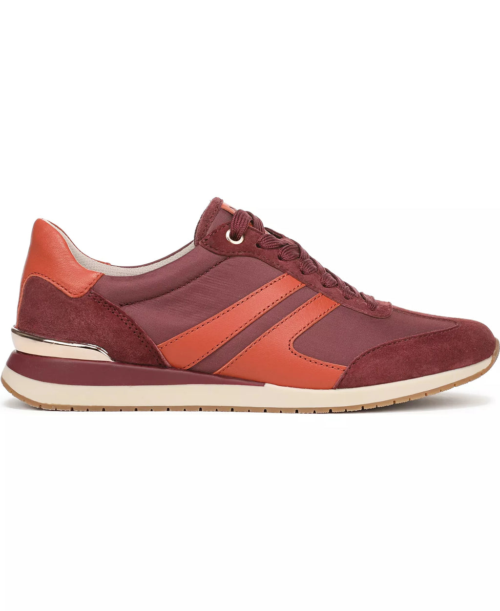 Naturalizer Women's Lorena Closed Round Toe Lace Up Sneakers