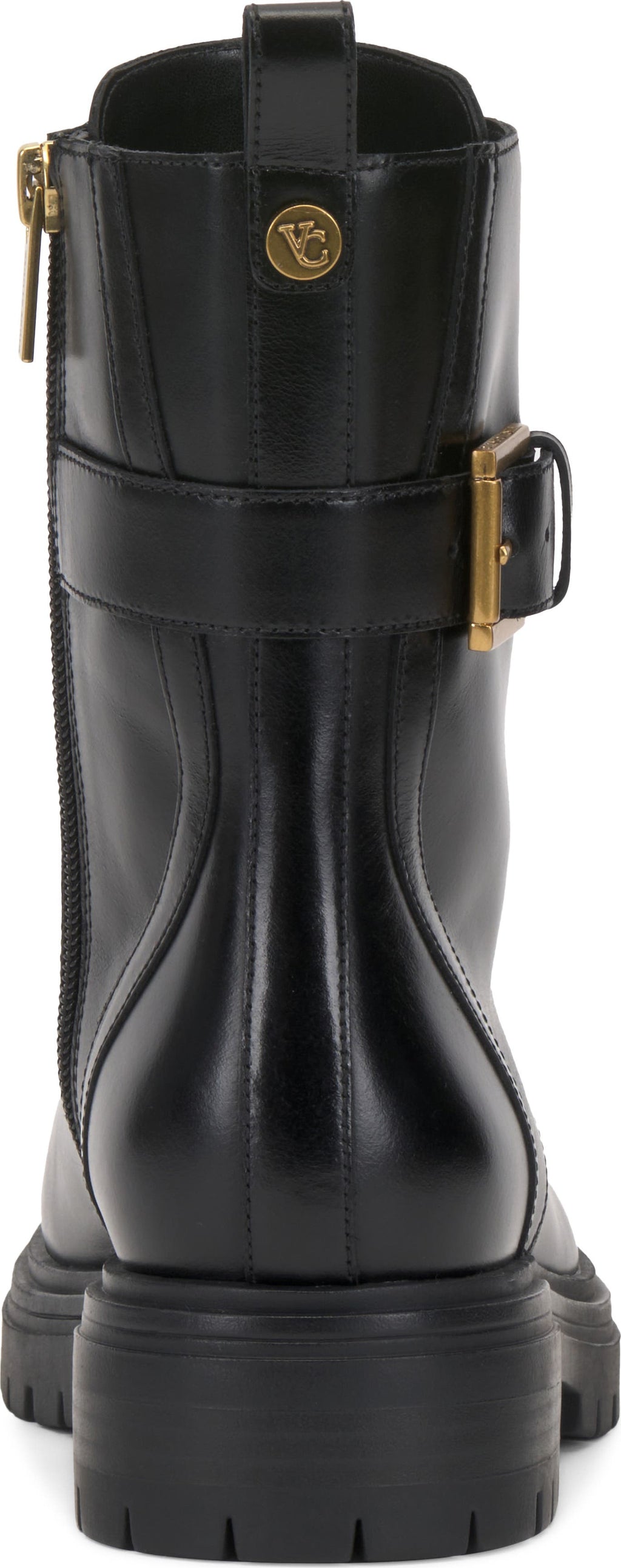 Vince Camuto Becinda Leather Combat Boot - Women's
