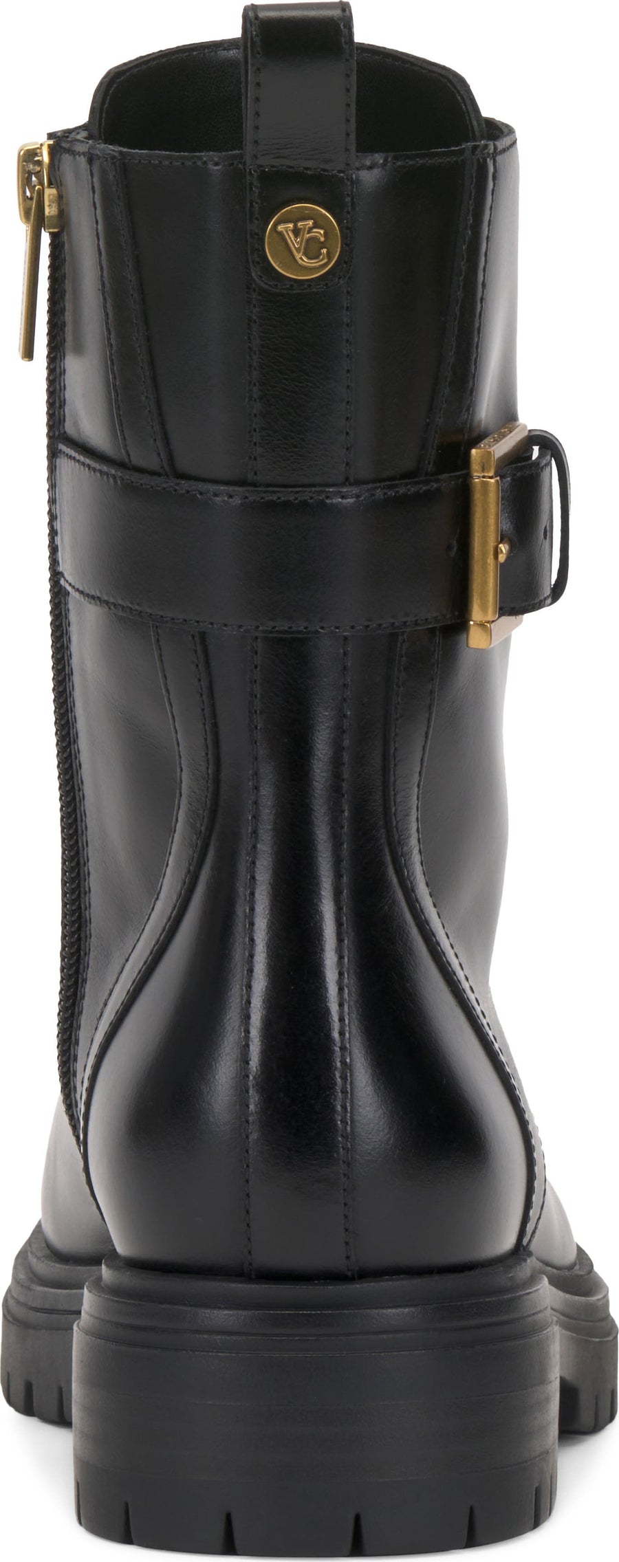 Vince Camuto Becinda Leather Combat Boot - Women's