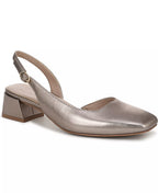 Naturalizer Women's Jayla Mid-Heel Square Toe Slingback Pumps