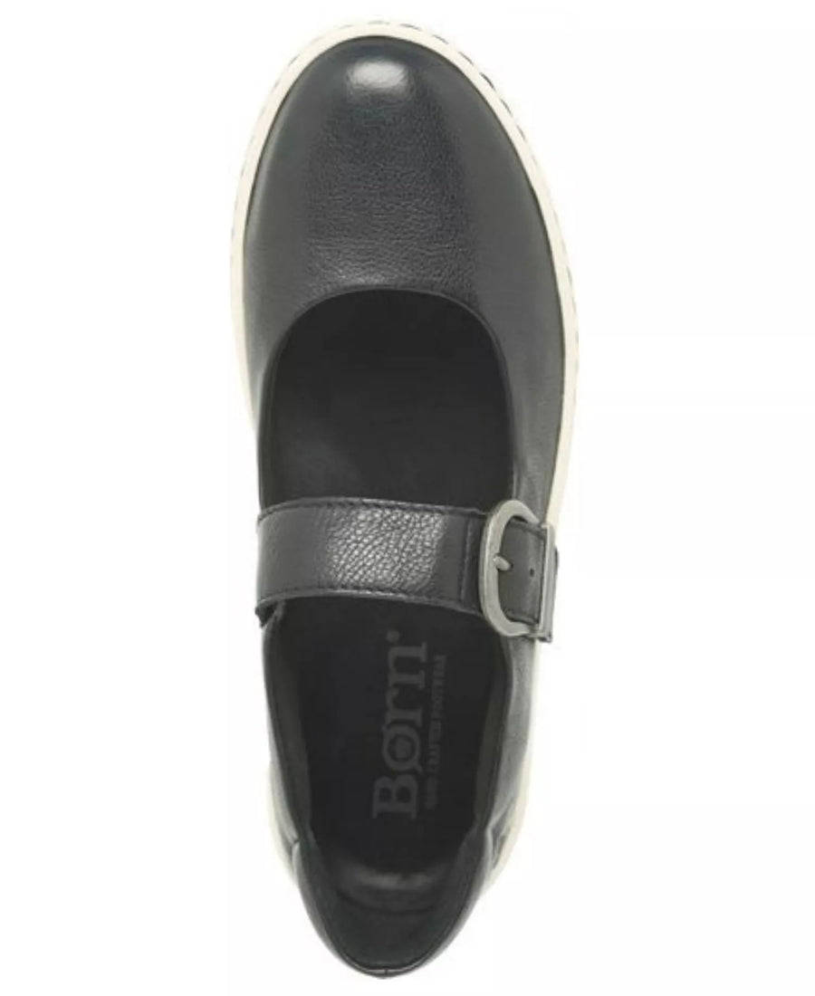 Born Women's Mira MJ Round Toe Flats