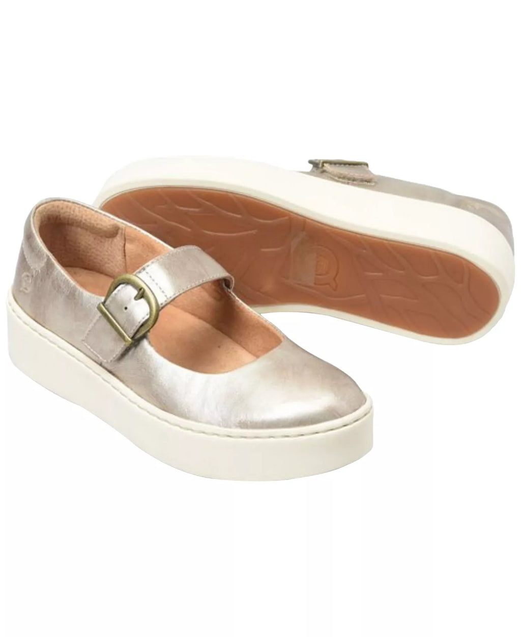 Born Women's Mira MJ Round Toe Flats