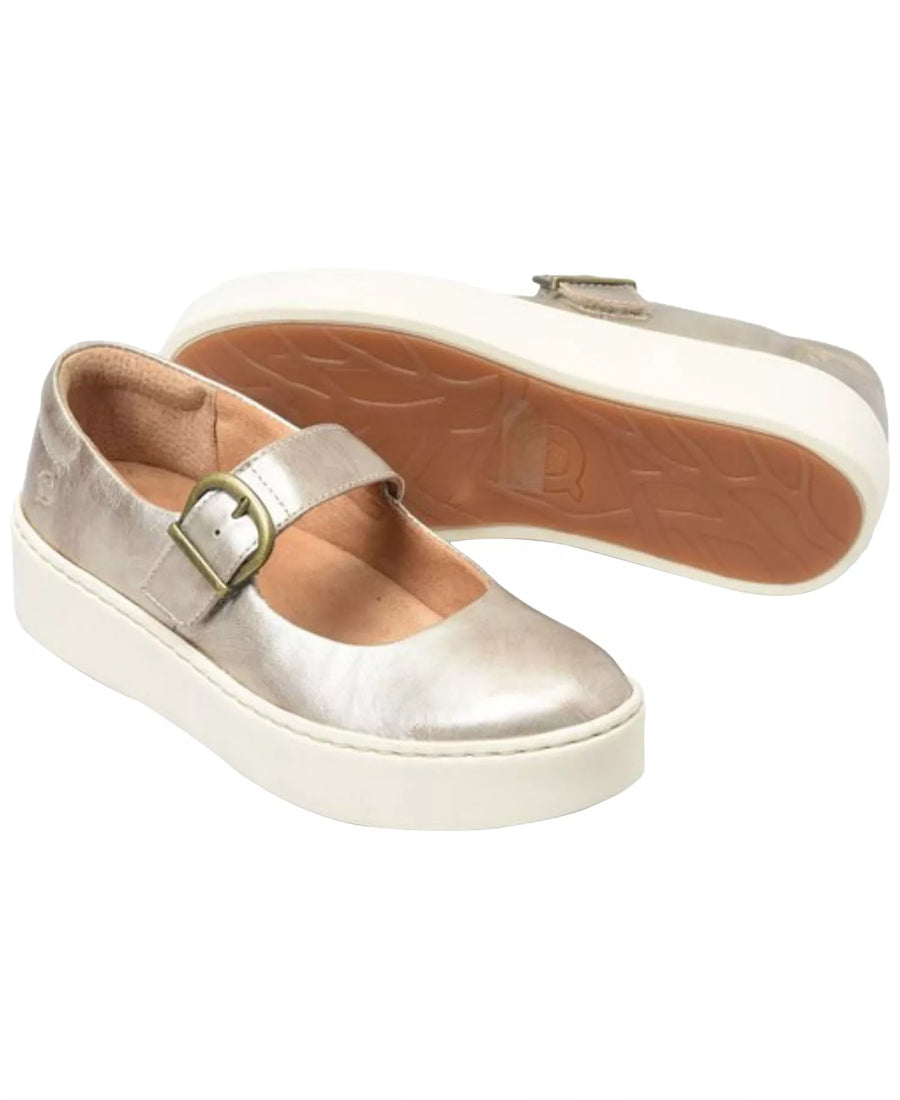 Born Women's Mira MJ Round Toe Flats