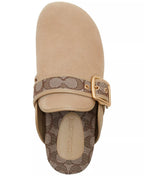 Coach Women's Archival Slip-On Buckle Clogs