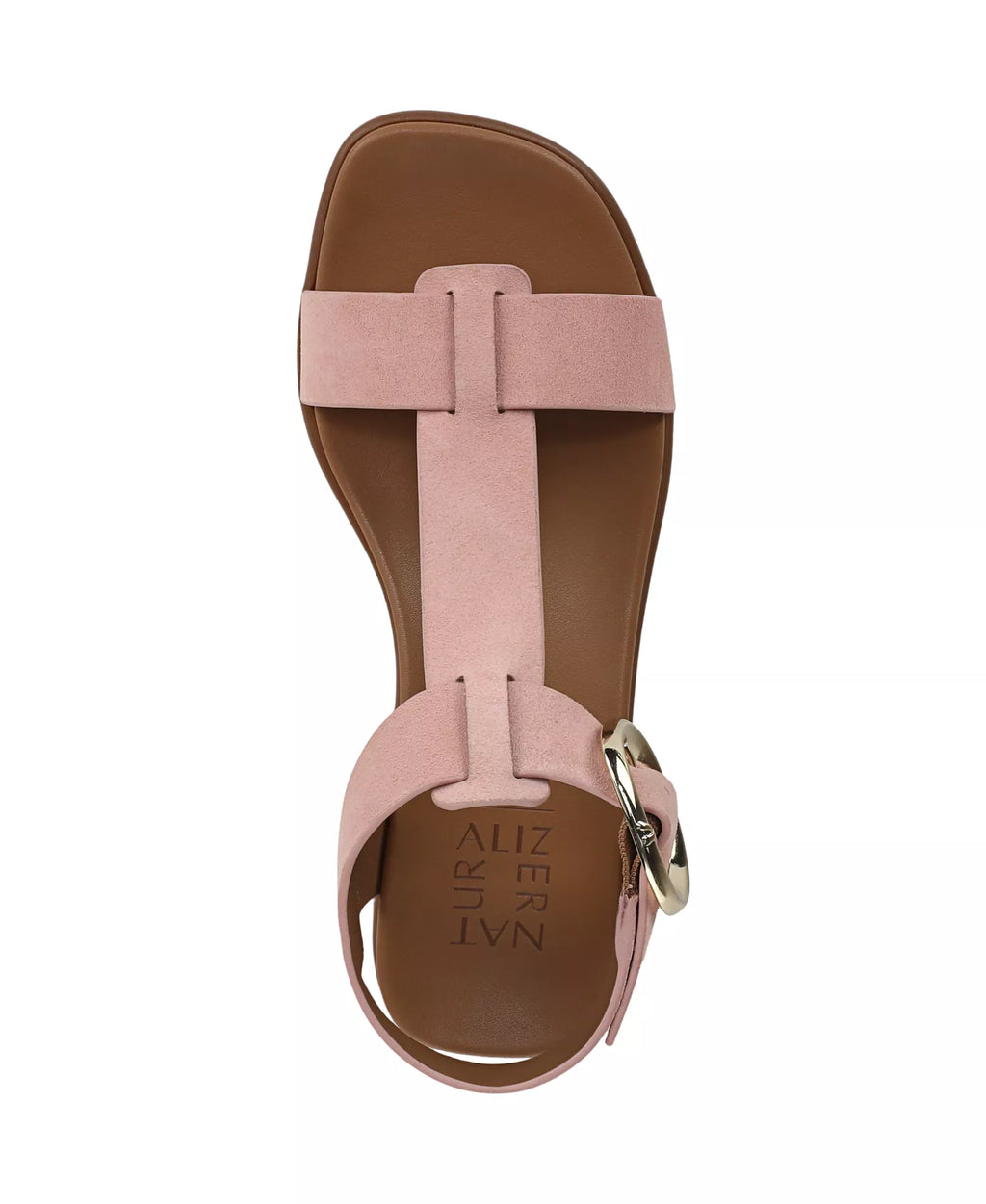 Naturalizer Women's Brandy T-Strap Block Heel Sandals