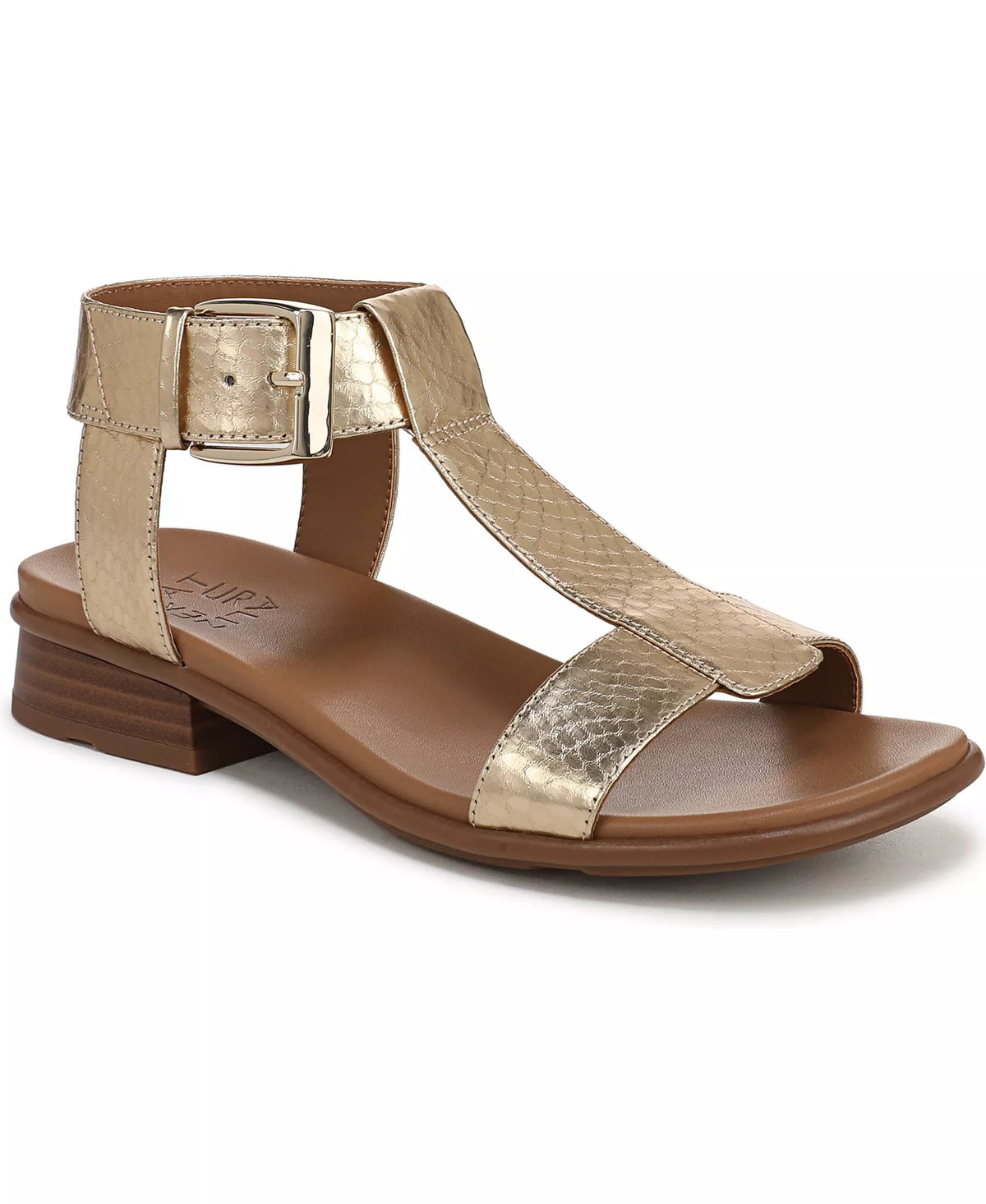 Naturalizer Women's Easton T-Strap Footbed Sandals