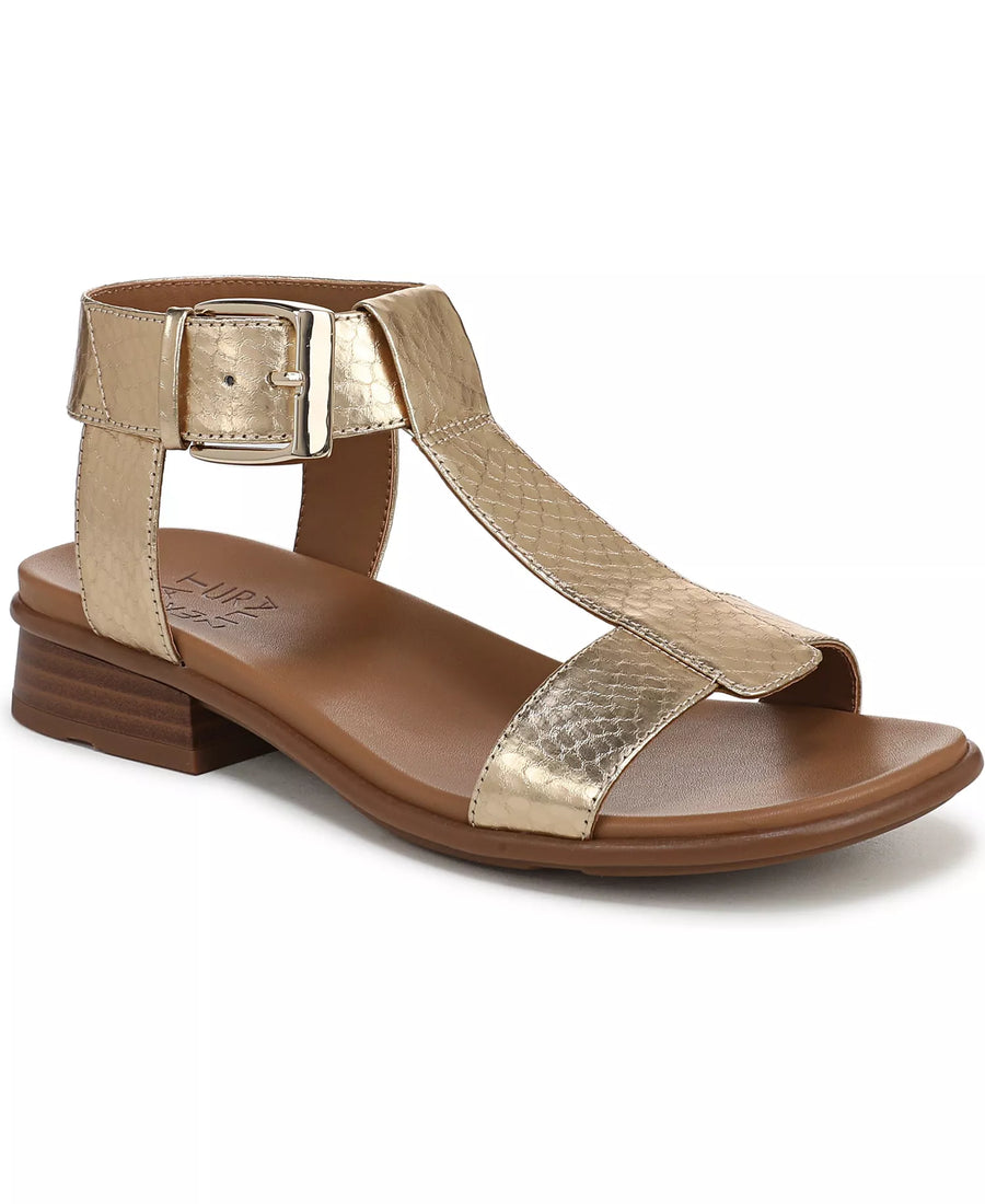 Naturalizer Women's Easton T-Strap Footbed Sandals