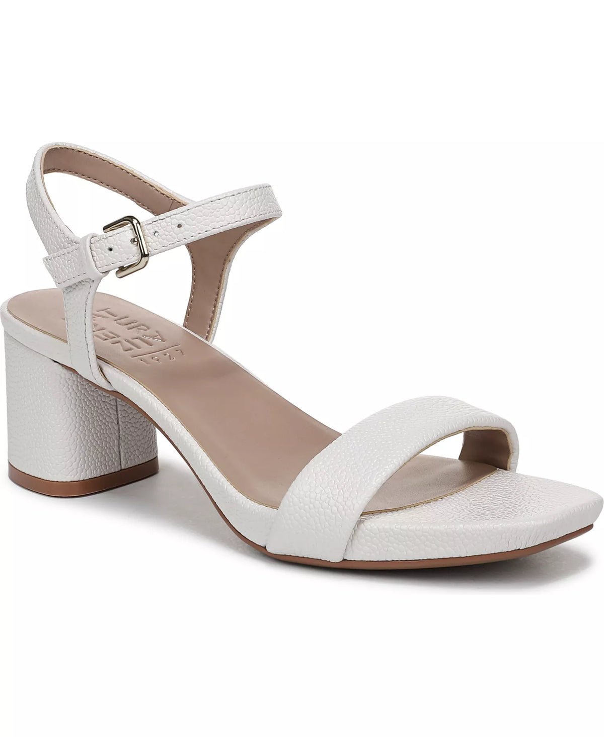 Naturalizer Women's Izzy Ankle Strap Low-Heel Dress Sandals