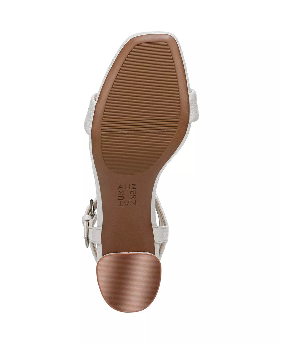 Naturalizer Women's Izzy Ankle Strap Low-Heel Dress Sandals