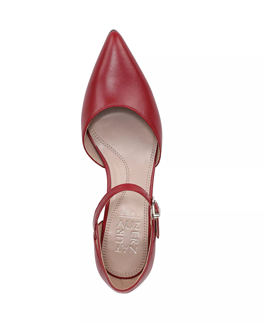 Naturalizer Women's Maddox Block Heel Ankle Strap Pumps