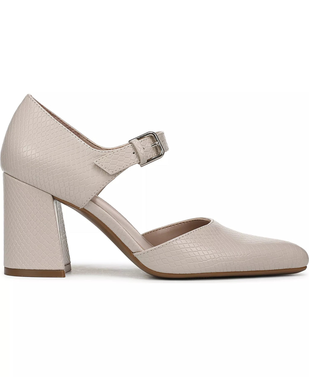 Naturalizer Women's Pixie Mary Jane Pointed Toe Block Heel Pumps