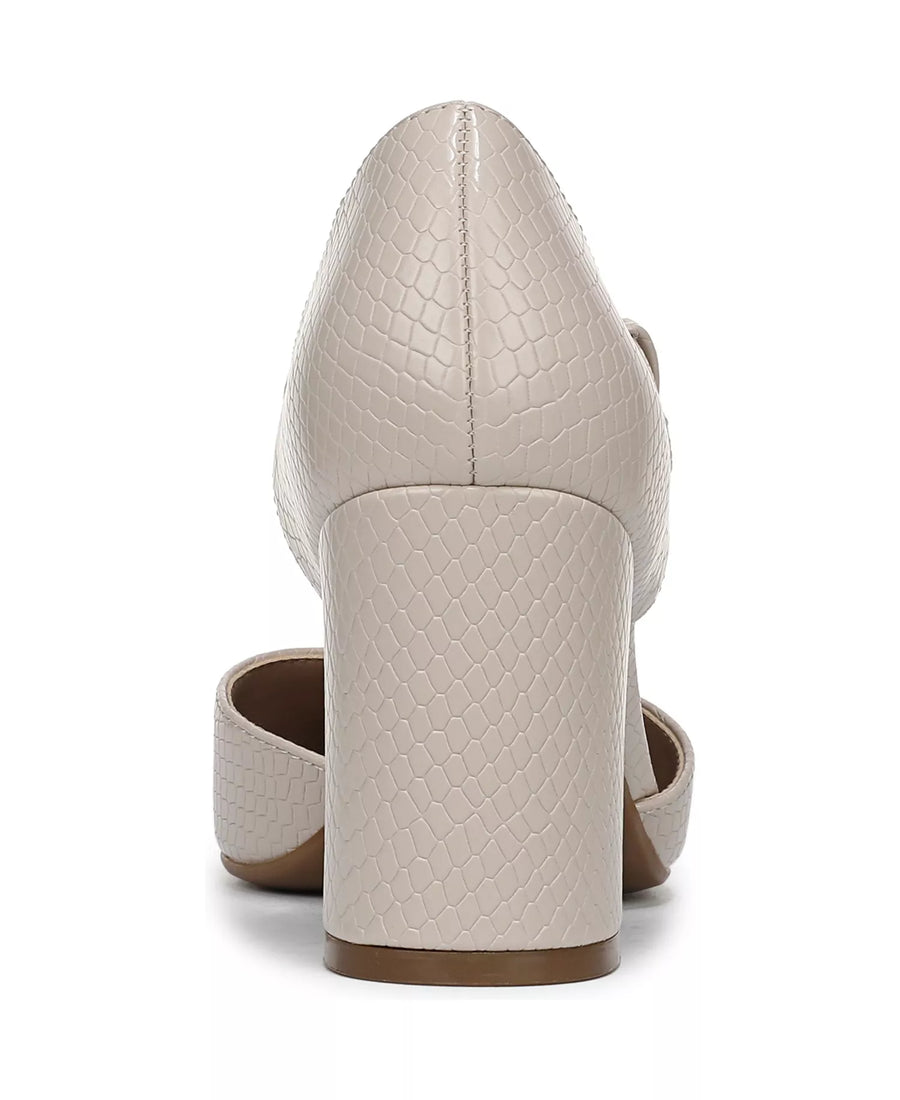 Naturalizer Women's Pixie Mary Jane Pointed Toe Block Heel Pumps