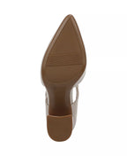 Naturalizer Women's Pixie Mary Jane Pointed Toe Block Heel Pumps