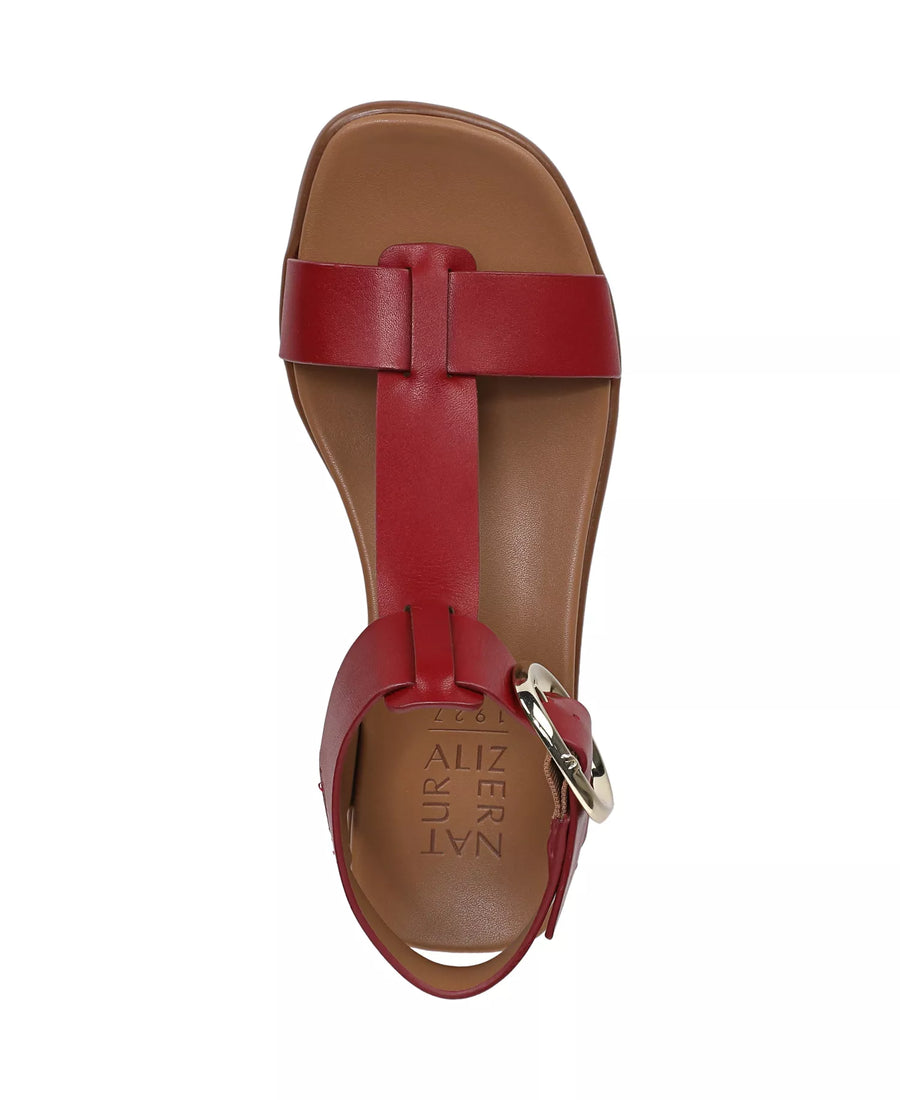 Naturalizer Women's Brandy T-Strap Block Heel Sandals
