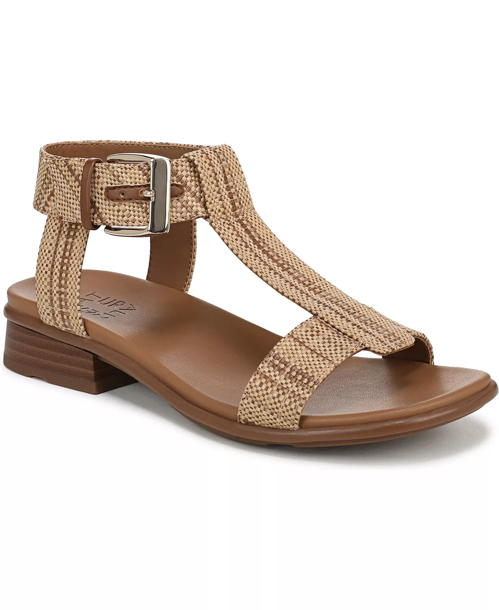 Naturalizer Women's Easton T-Strap Footbed Sandals