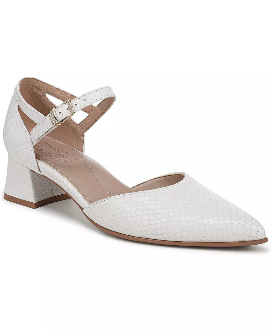Naturalizer Women's Maddox Block Heel Ankle Strap Pumps
